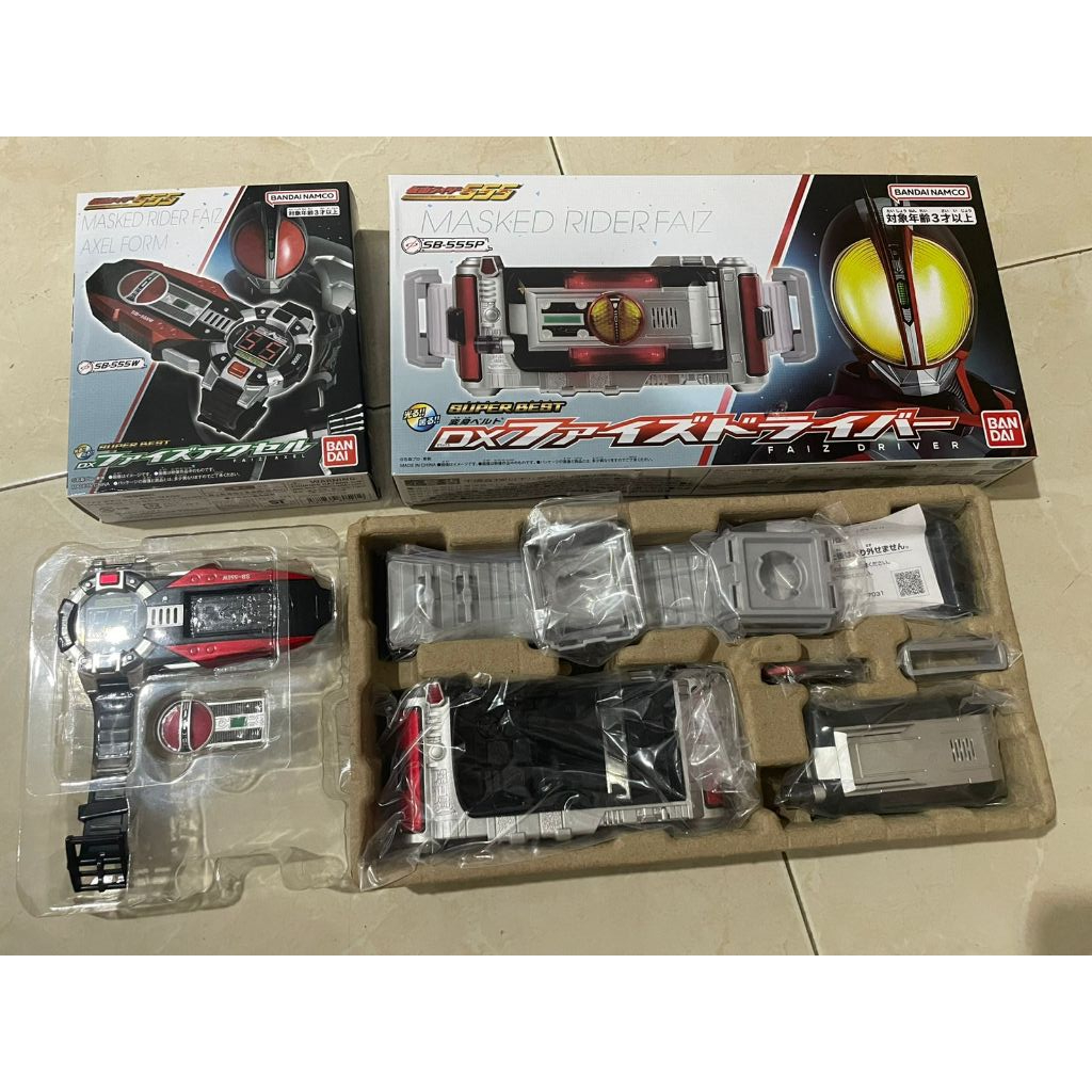 DX Kamen Rider 555 DX Super Best Faiz Driver DX Belt Kamen Rider Faiz DX Grand Zio Zio II Dx Trinity