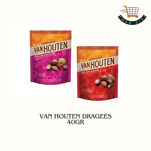 

Van Houten Dark Chocolate Pouch / dragees 40gr