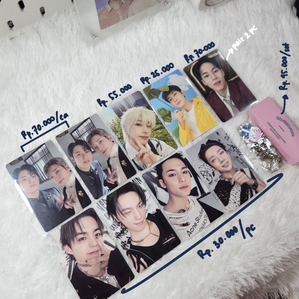 photocard mingyu wonwoo scoups dino joshua minwon stf dicon blonde last night jxw daredevil melet ke