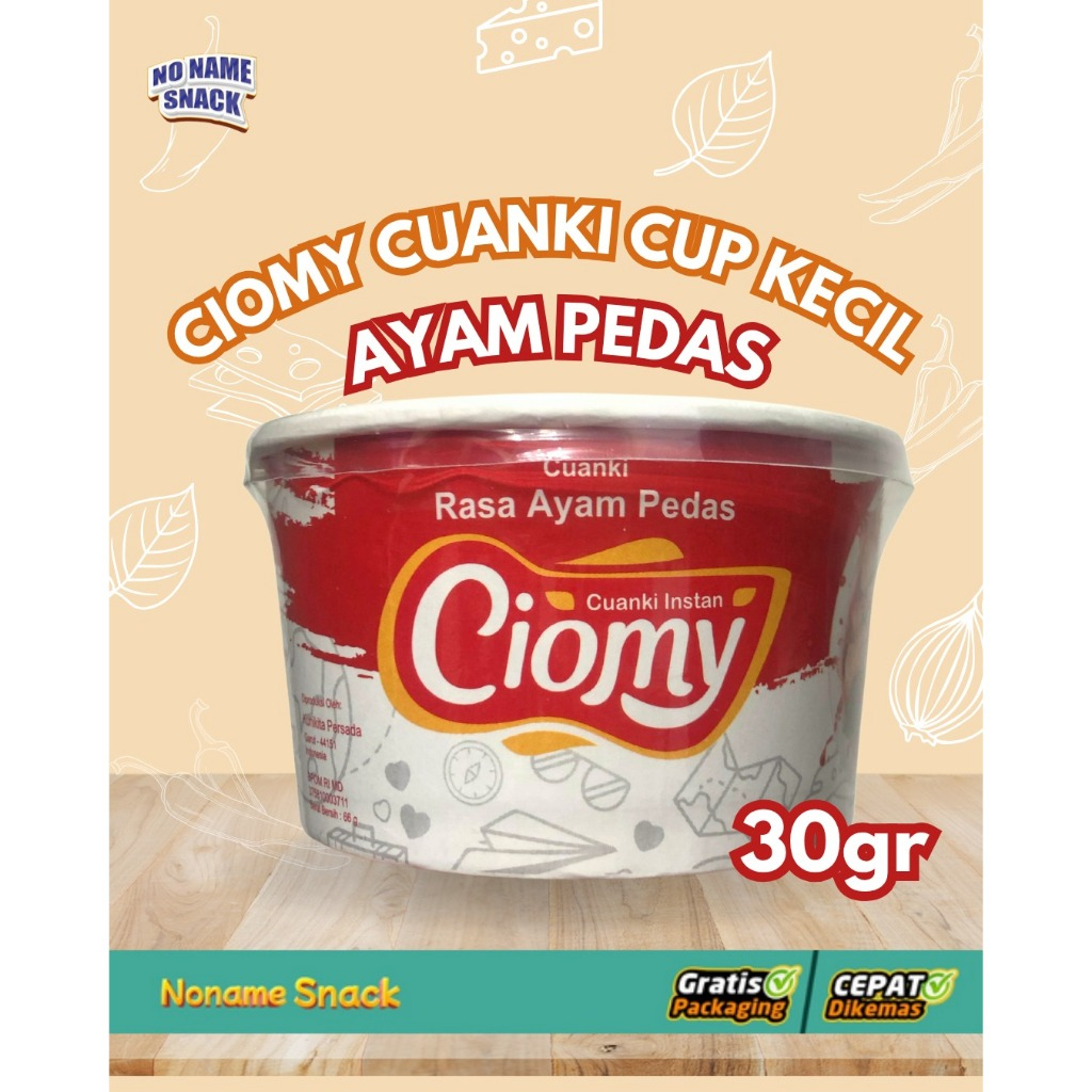 

Ciomy Cuanki Ayam Pedas Cuangki Ciomy Cup Kecil Halal Non MSG