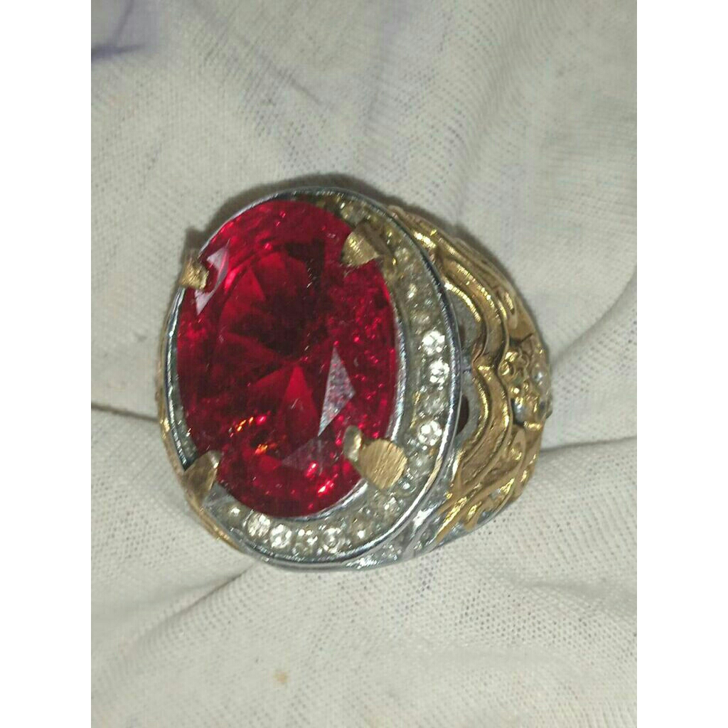 batu ruby pigeon blood lawasan natural