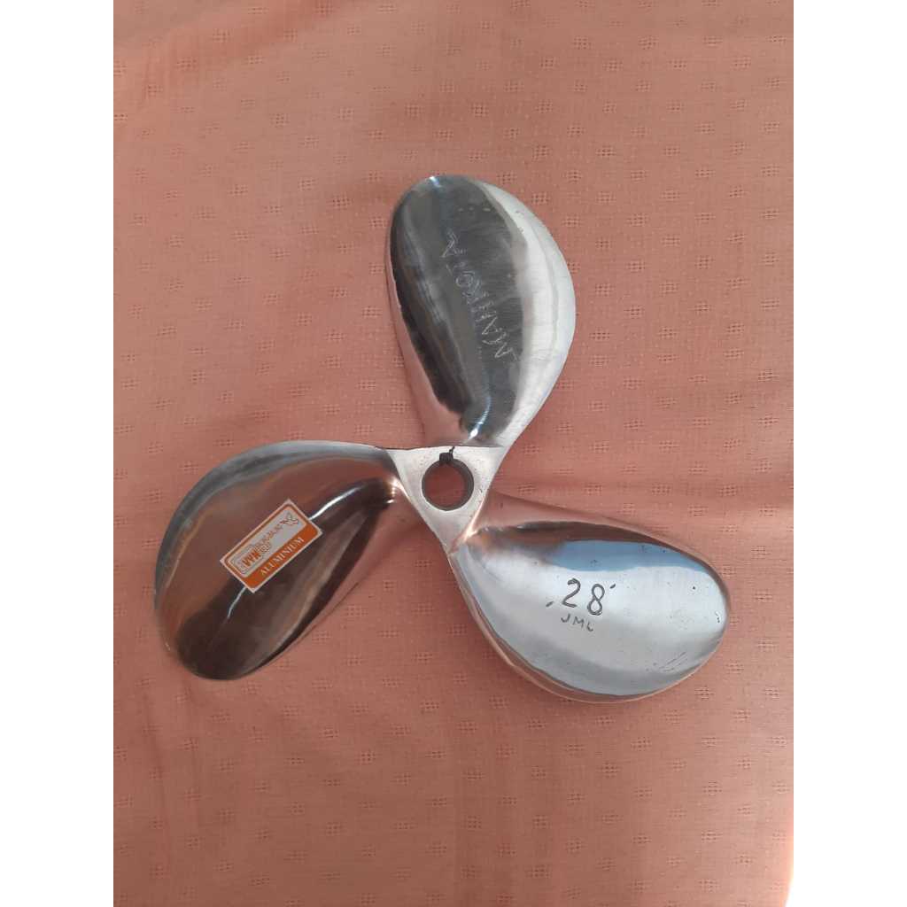 MAHKOTA "28" DAUN 3 BALING-BALING PERAHU ALUMINIUM/BALING-BALING SELEP/BALING-BALING PERAHU