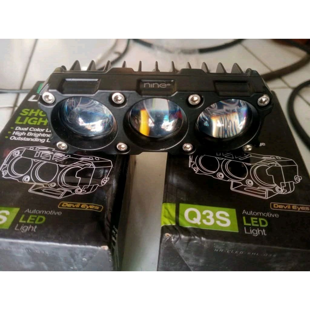 lampu tembak 3 mata luminos