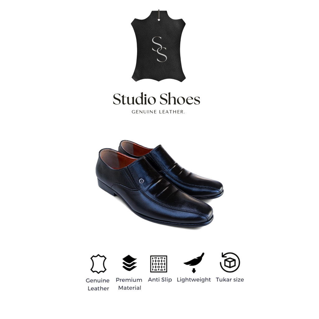 Sepatu Pantofel Louis Visto Sepatu Kantor Formal Original Kulit Asli L716