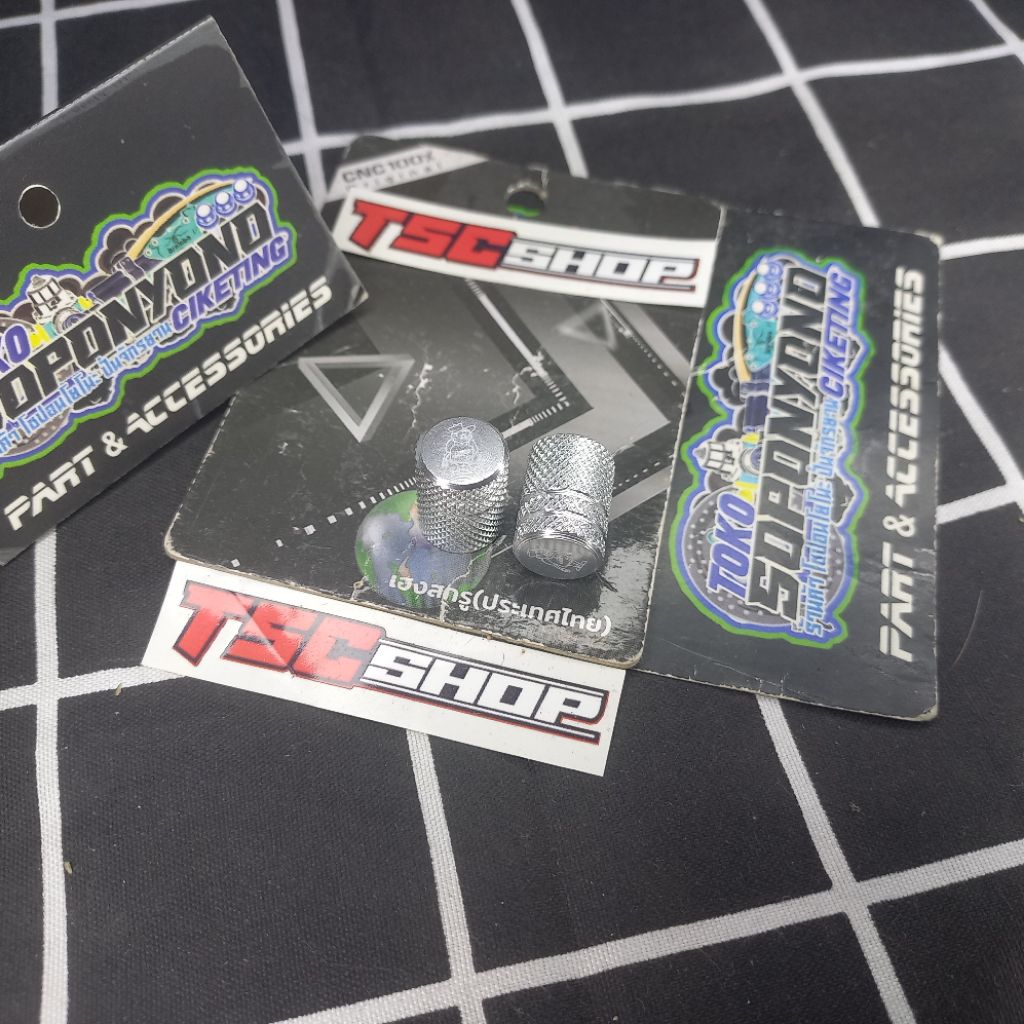 +✅𝗧𝗘𝗥𝗠𝗨𝗥𝗔𝗛 | TUTUP PENTIL WARNA WARNI MOTIF KULJER MODEL WARNA SILVER BY EARLS ORIGINAL THAILAND FOR