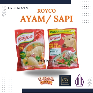 

Royco Kaldu Rasa Ayam & Sapi 220gr — Bumbu Kaldu Serbaguna untuk penyedap Masakan Lezat
