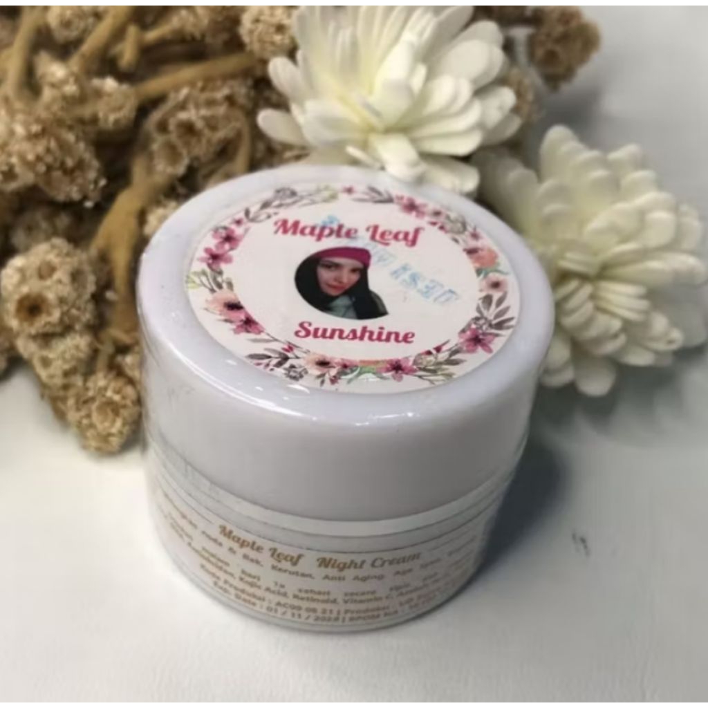 Cream Siang & Cream Malam Maple Leaf BPOM