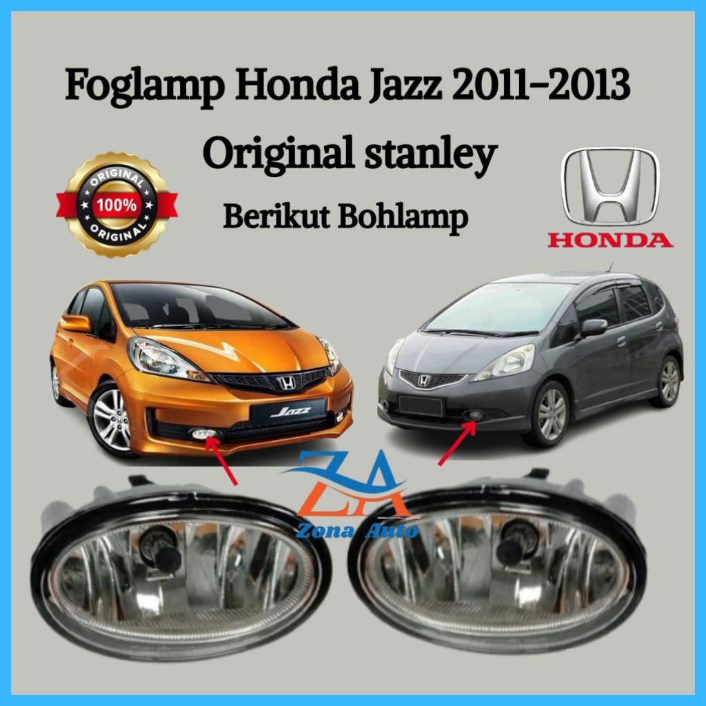 FOGLAMP LAMPU KABUT HONDA JAZZ GE8 2008 2009 2010 2011 2012 2013