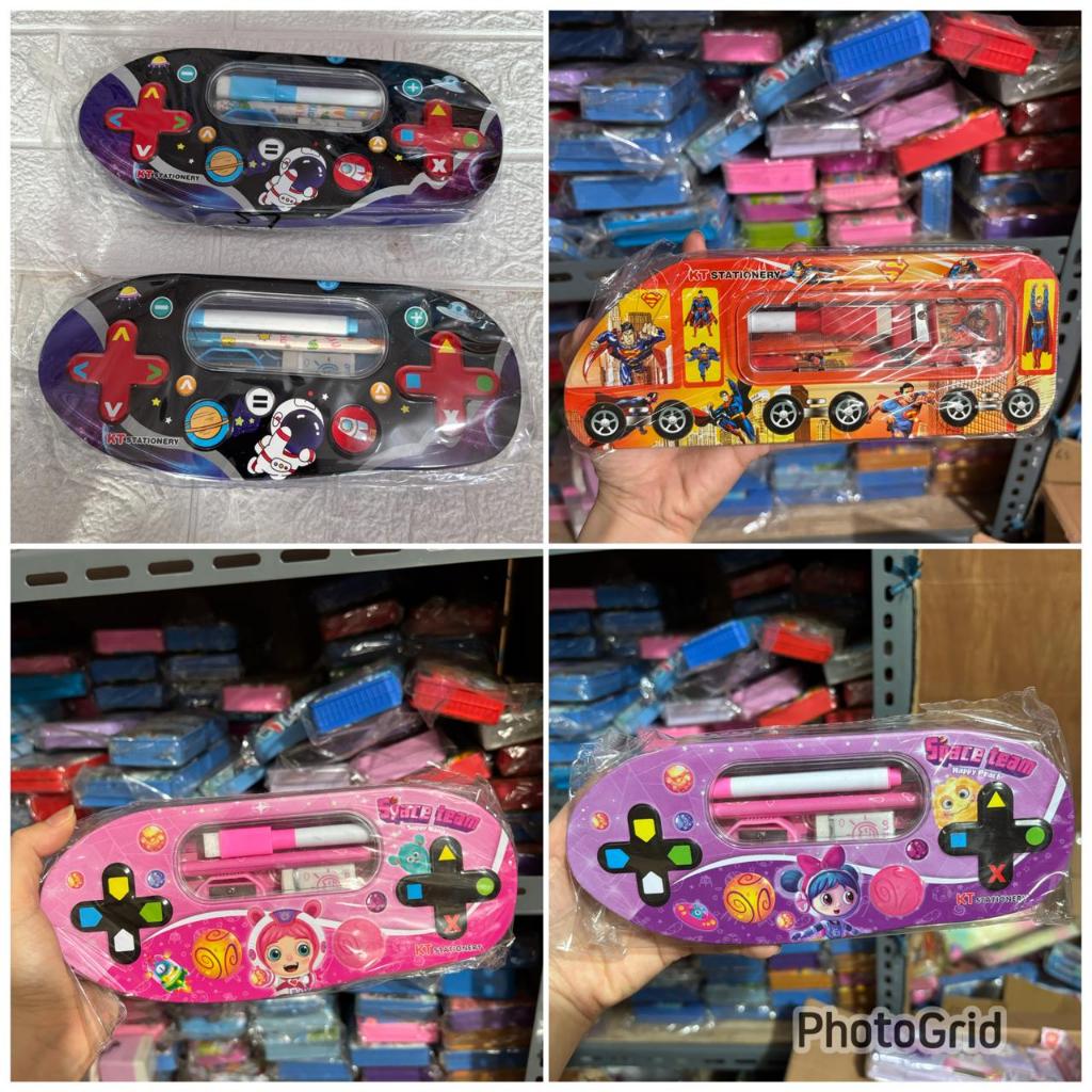 

Kotak Pensil Kartun Anak Lucu Dengan Isian Lengkap