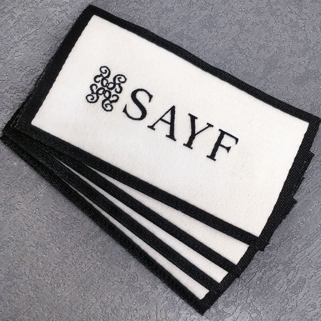 

Label Satin Costum Bordir Parian Premium Hits