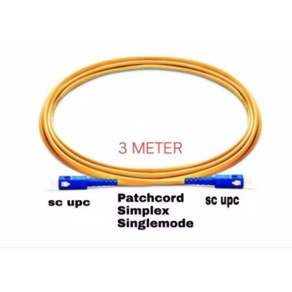 patchcord sc upc 3 meter 3 mm/PATCHCORD SC UPC 3MM 3 METER