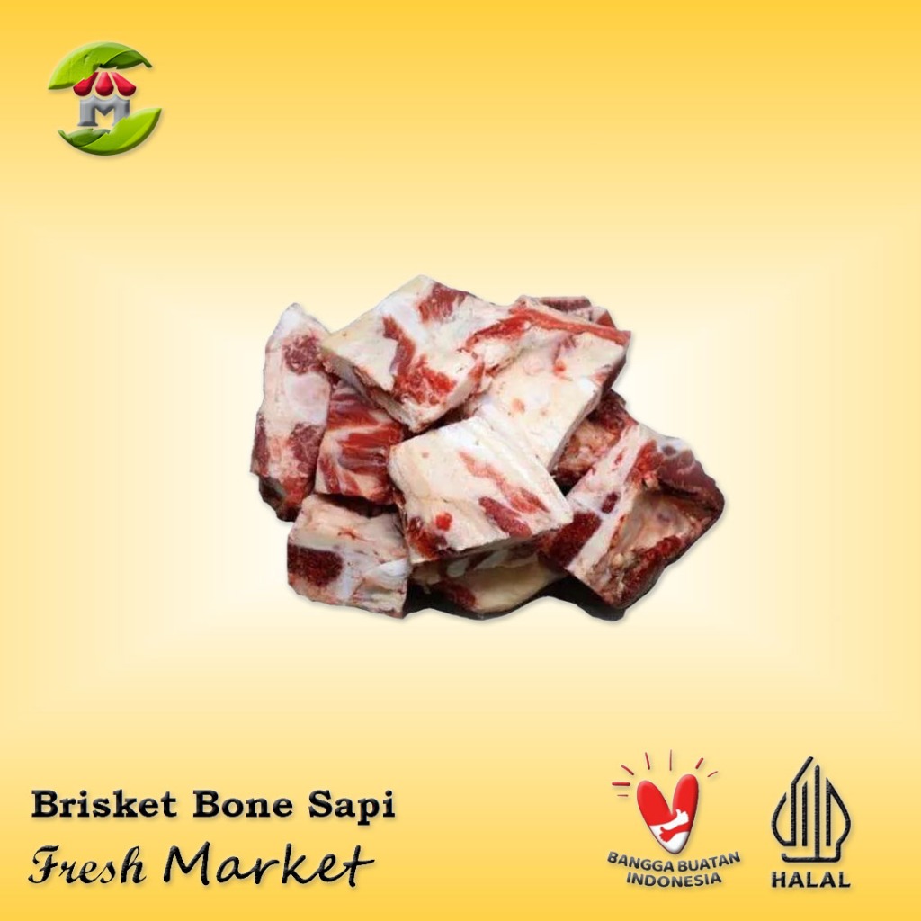 

[JAKBAR] Brisket Bone Tulang Iga Gondrong Sapi Import AUS Pack 450gr - 500gr