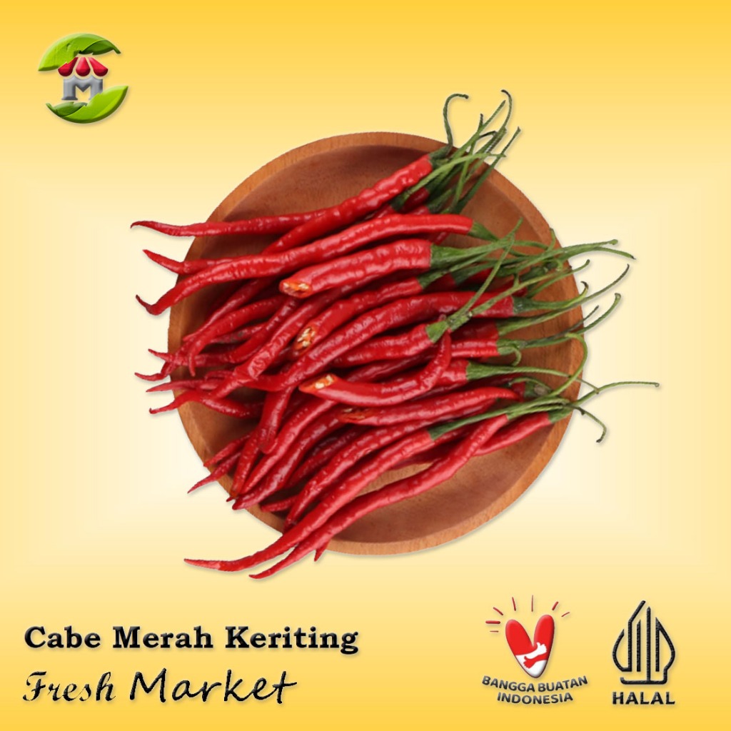 

[JAKBAR] Cabe Merah Keriting Pack 250gr
