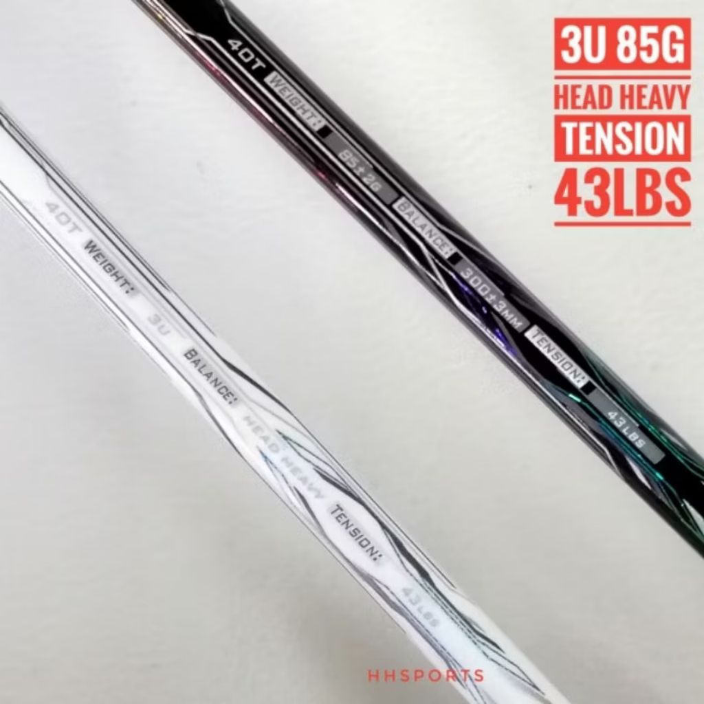 Cuci Gudang Raket Maxbolt Gallant Tour 3U G5 Head Heavy Max Tension 43 Lbs Carbon Graphite Free Bg