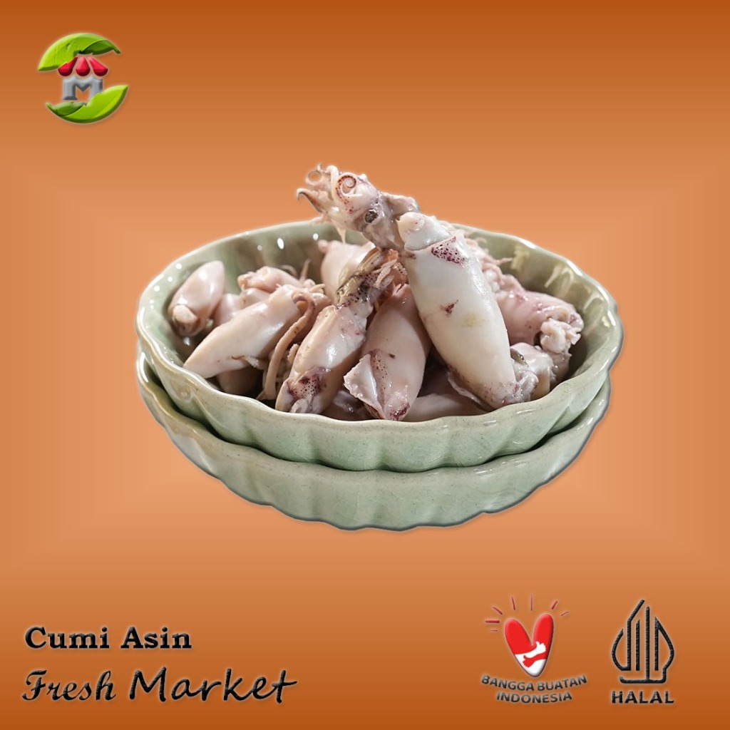 

[Bintaro] Baby Cumi Asin Pack 250gr