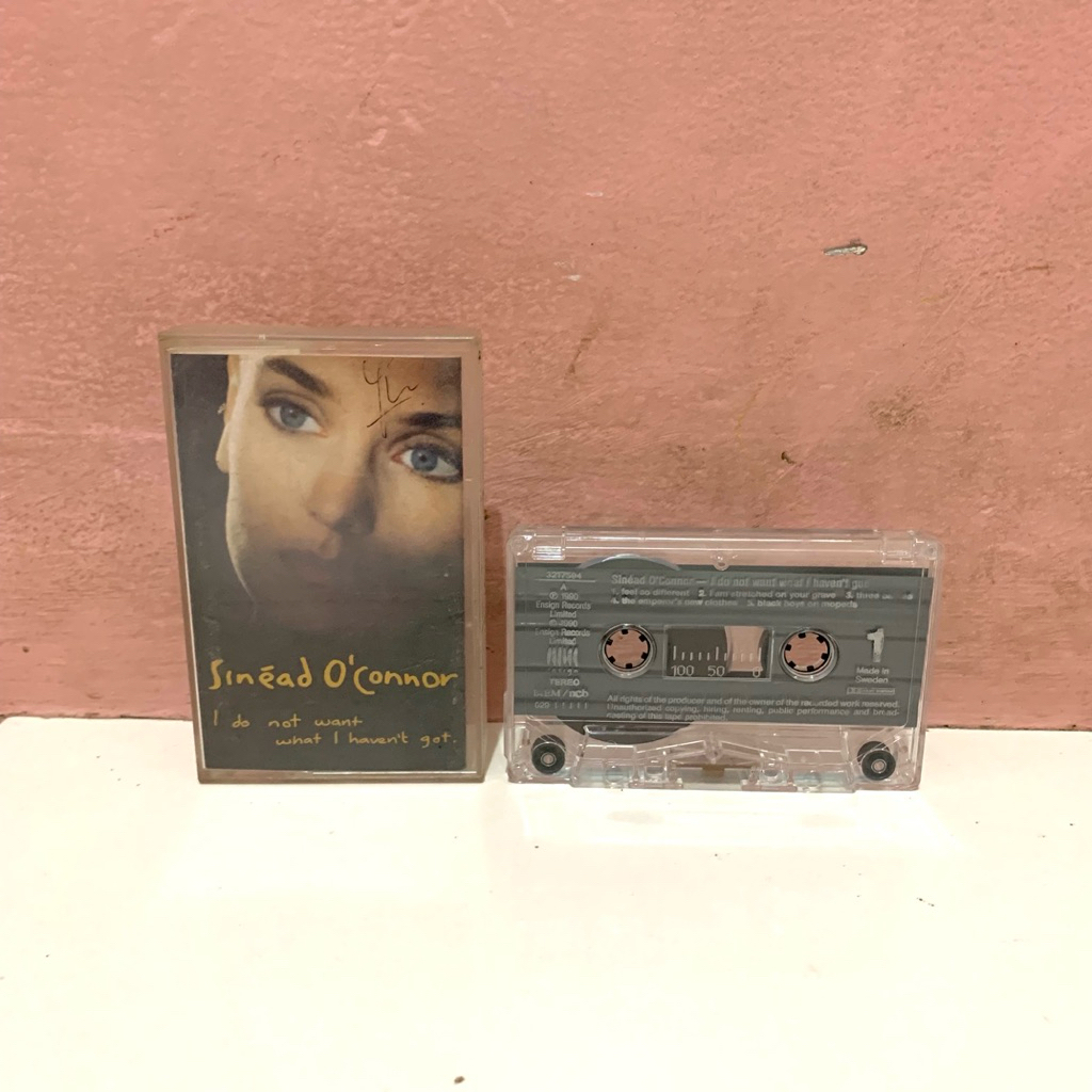 Kaset Pita Import Sinead O’Connor - I Do Not Want What I Haven’t Got (Sweden Press)