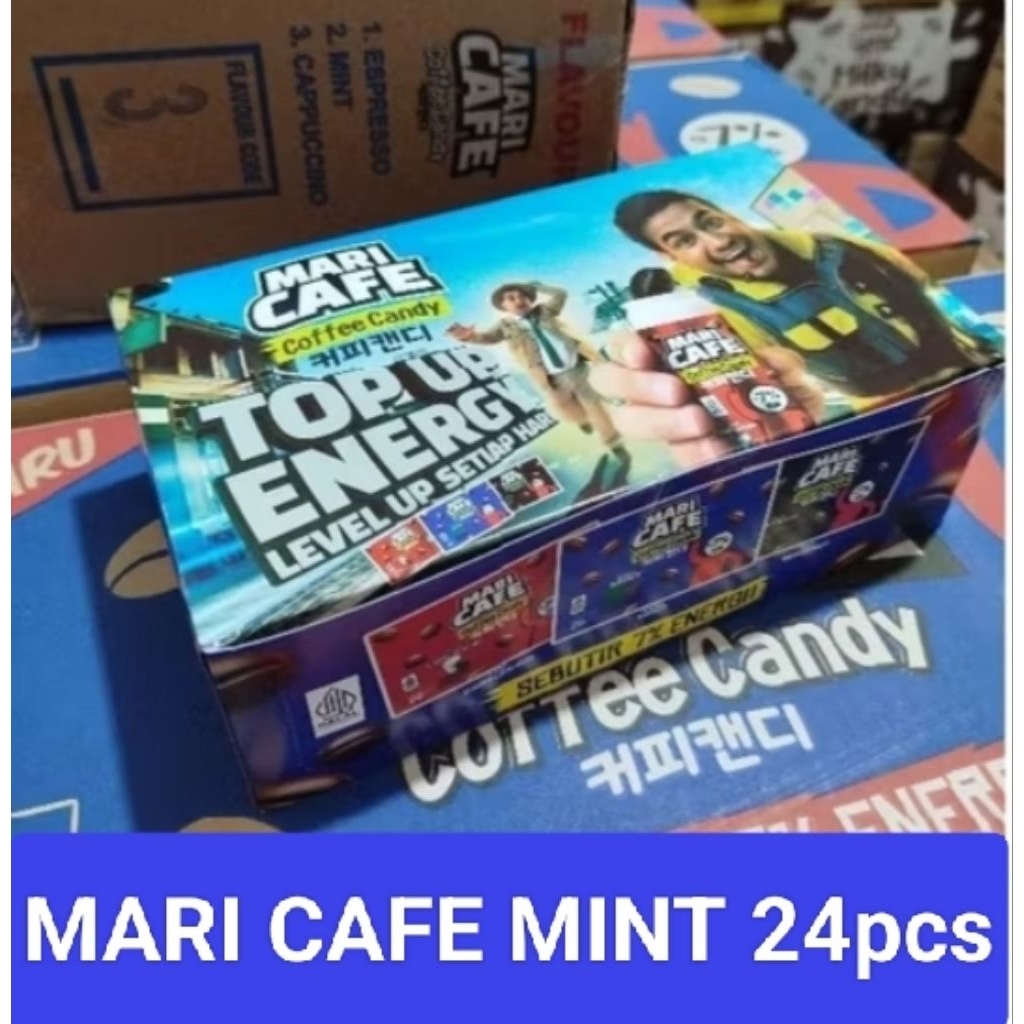 

MARI CAFE MINT BOX isi 24pcs