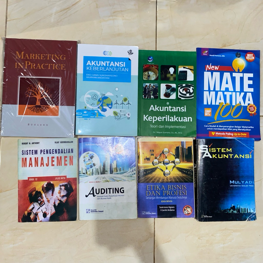 [READY] Preloved Buku Akuntansi marketing in practice original manajemen pemasaran akuntansi keberla