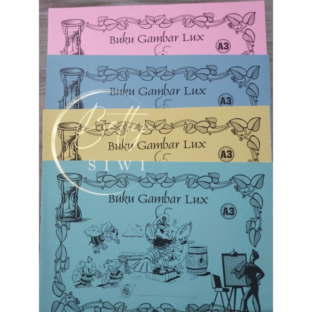 

[ECERAN] Buku Gambar Lux A3 merk Unta 29.7x42cm Tebal