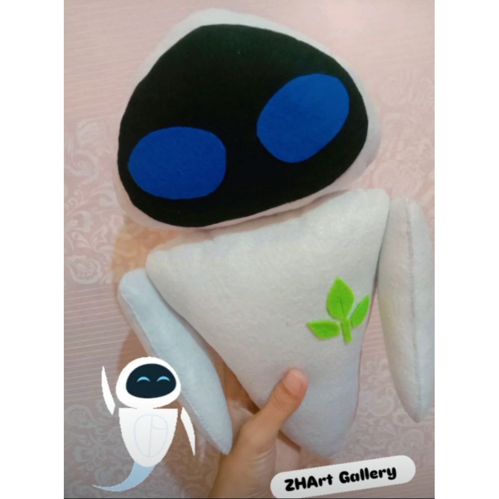 Eve wall e boneka flanel custom handmade gift collection