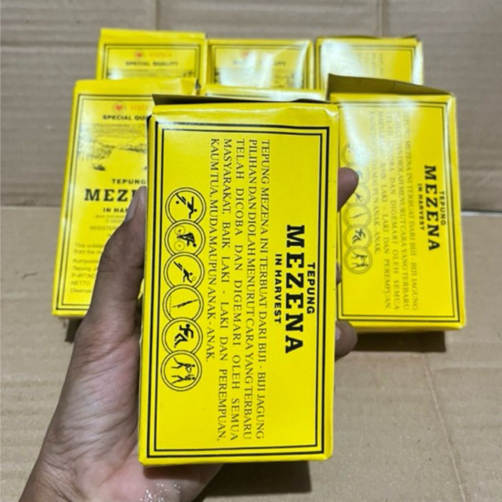

HAWAI TEPUNG MAIZENA MEZENA 200 GRAM