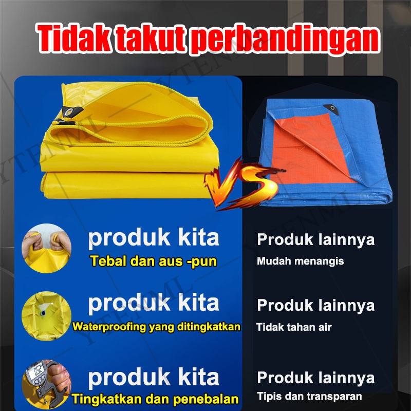 Podomoro Tok Tok Tahan Api/Tahan Air Terpal Tenda Terpal Terpal Tebal Terpal Plastik Terpal Karet