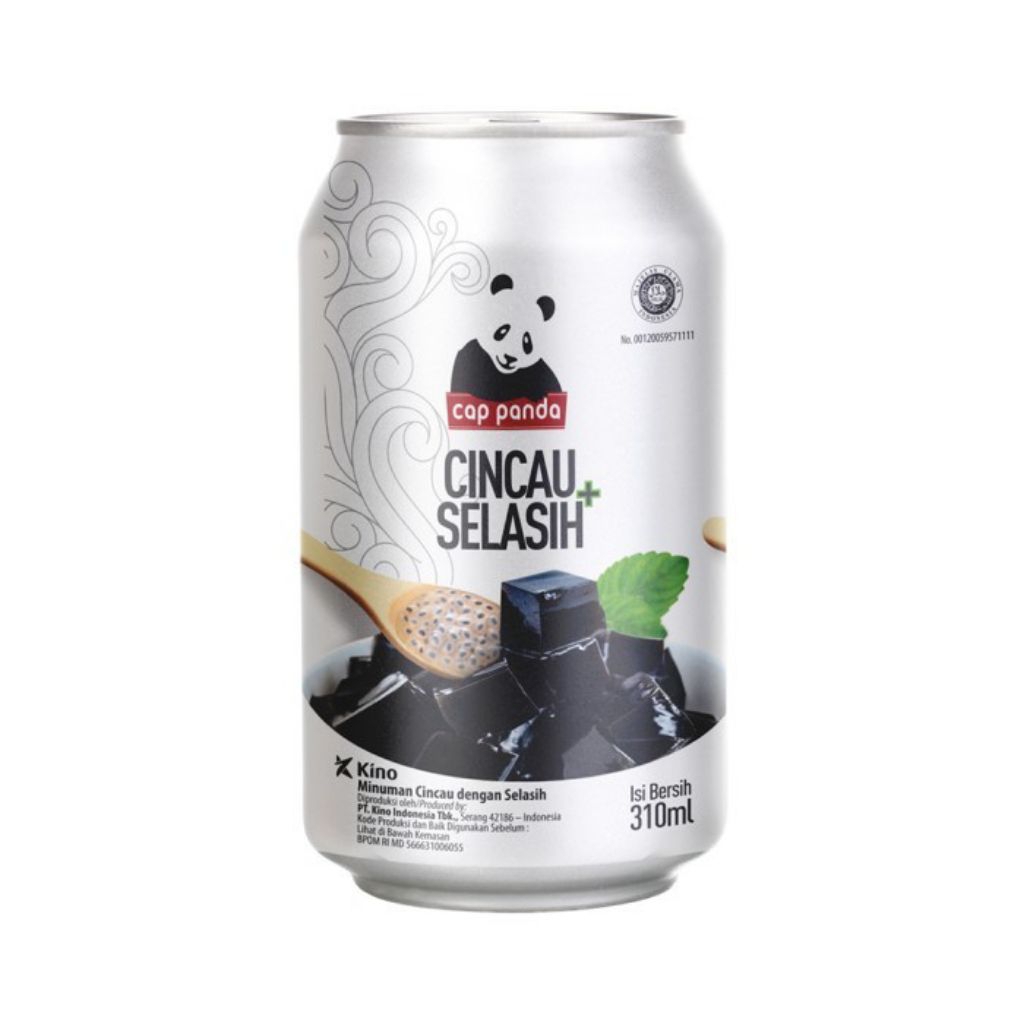 

Cap Panda Minuman Cincau + Selasih Kaleng 310 ml