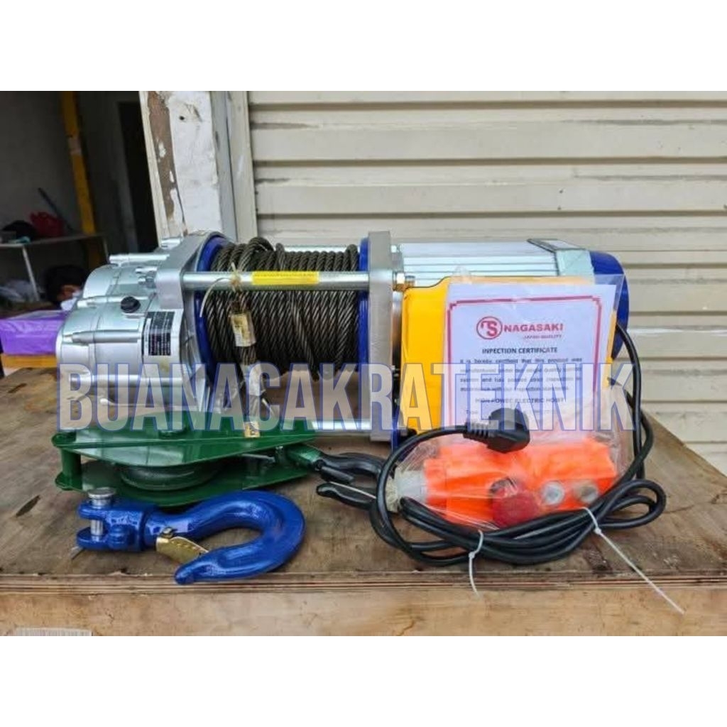 electric winchmini hoist 1500kg