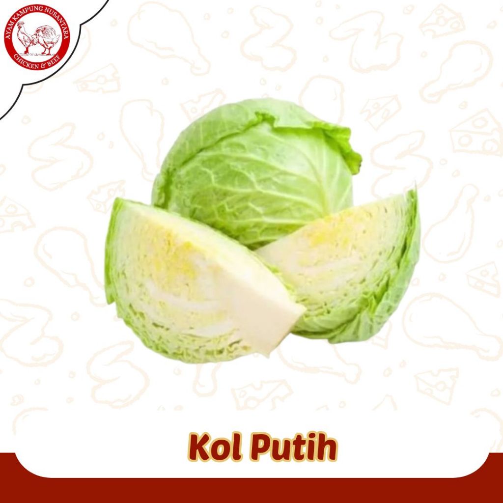 

KOL PUTIH SEGAR 250 GRAM