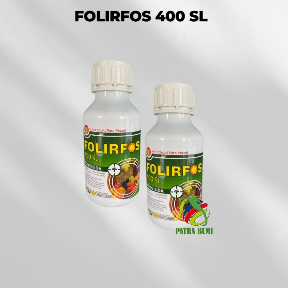 Fungisida FOLIRFOS 400 SL 500 ml asam fosfit sistemik