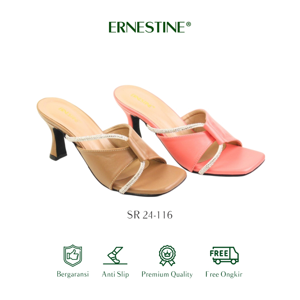 Sandal Heels/Pesta Wanita Hak 7Cm, Type SR 24-116 Ernestine Collection