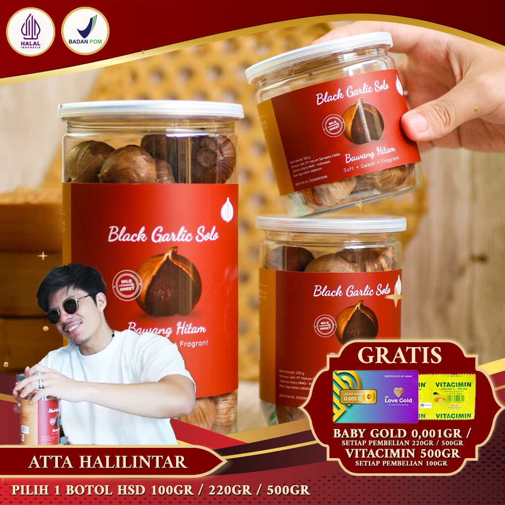 

HSD Black Garlic Solo ( Bawang Hitam Tunggal)