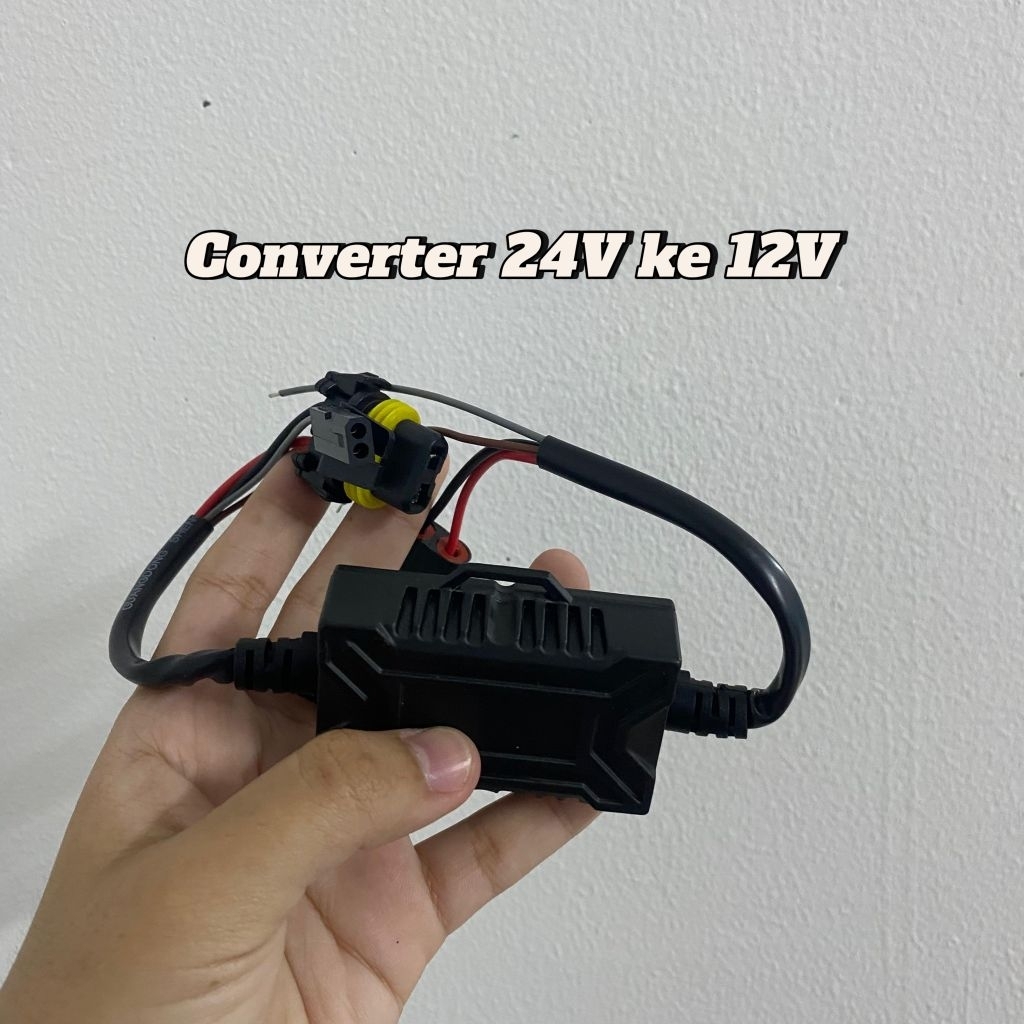 Converter 24 Volt ke 12 Volt (satuan)