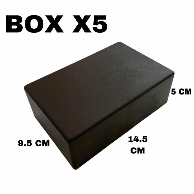 

Box Hitam Plastik X5 Kotak Project Elektronik