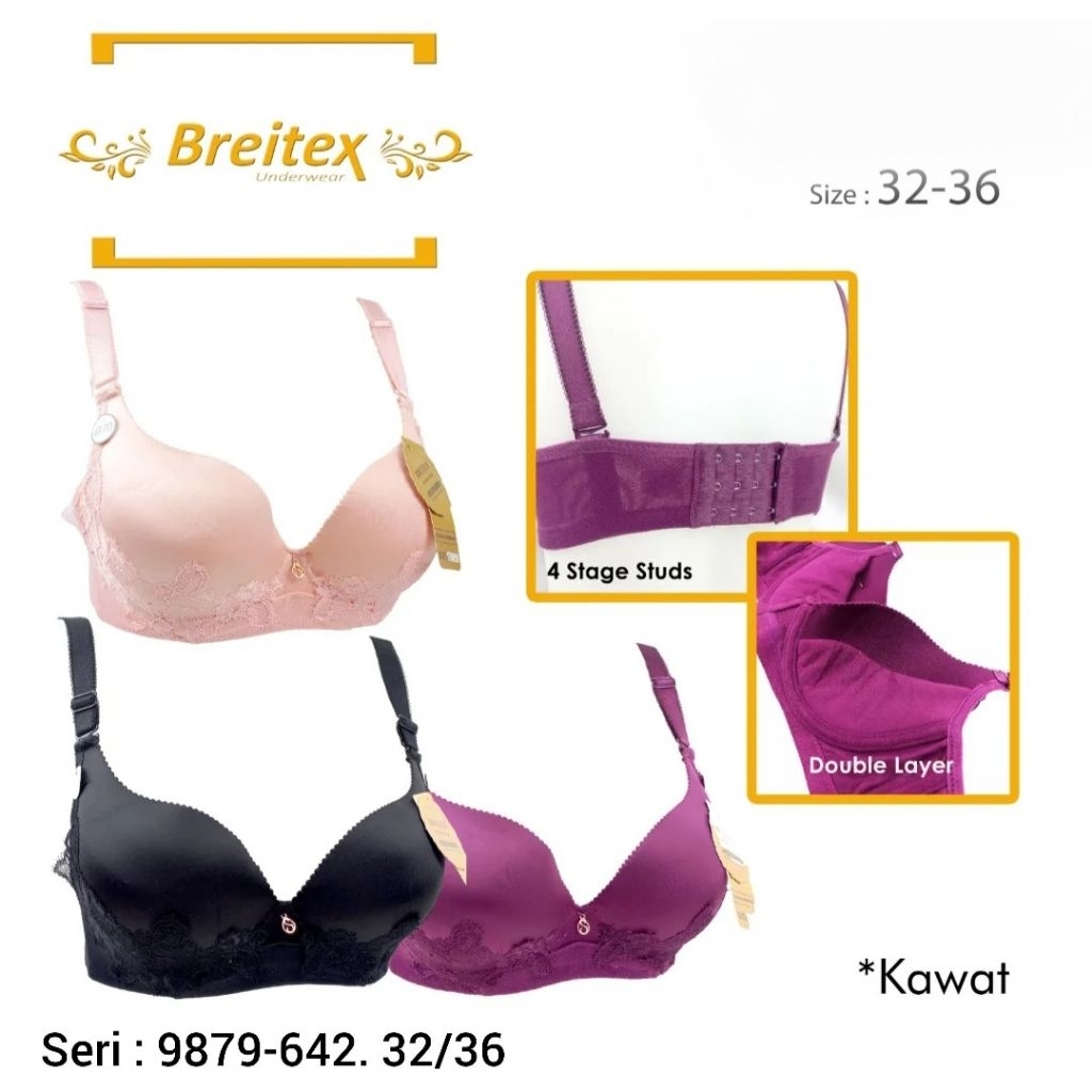 BH Bra Wanita Breitex 9879