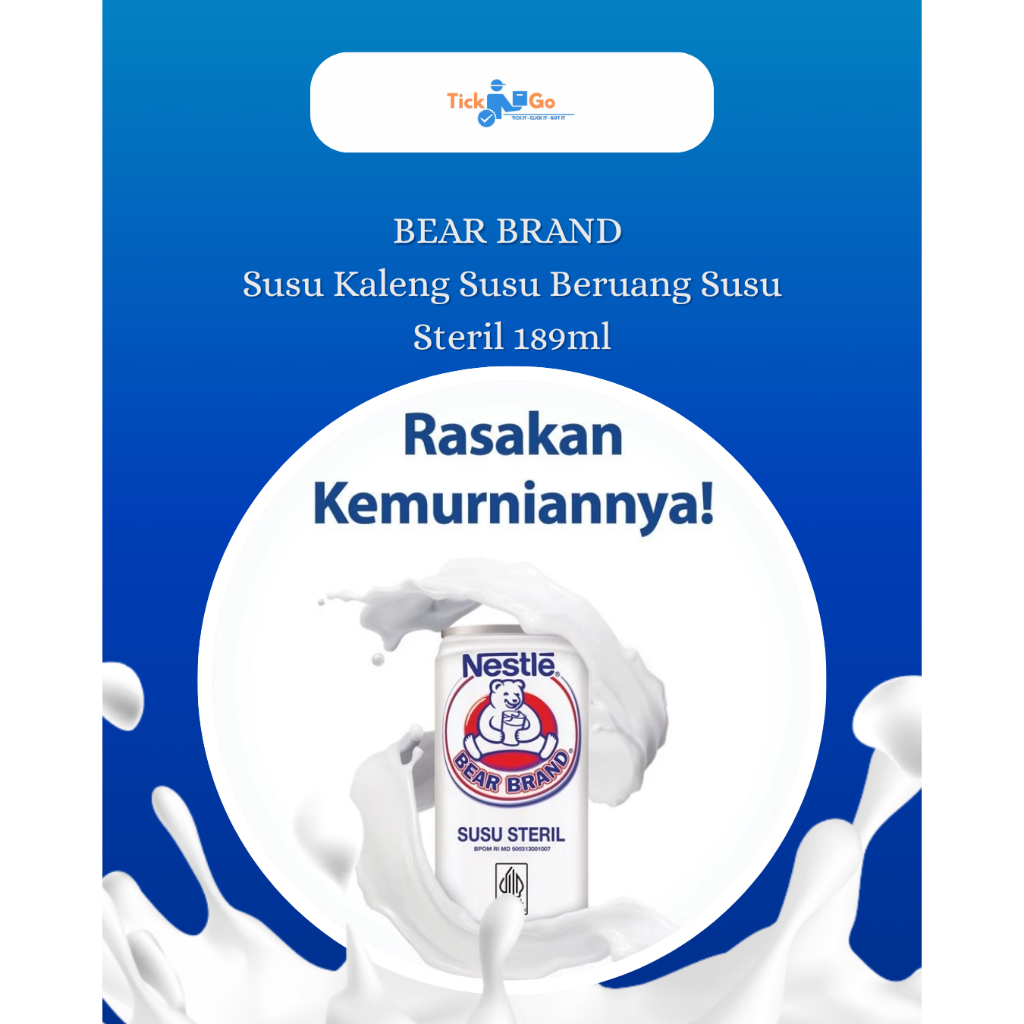 

tickngo_susu kaleng 189ml-susu murni-susu beruang-ORIGINAL