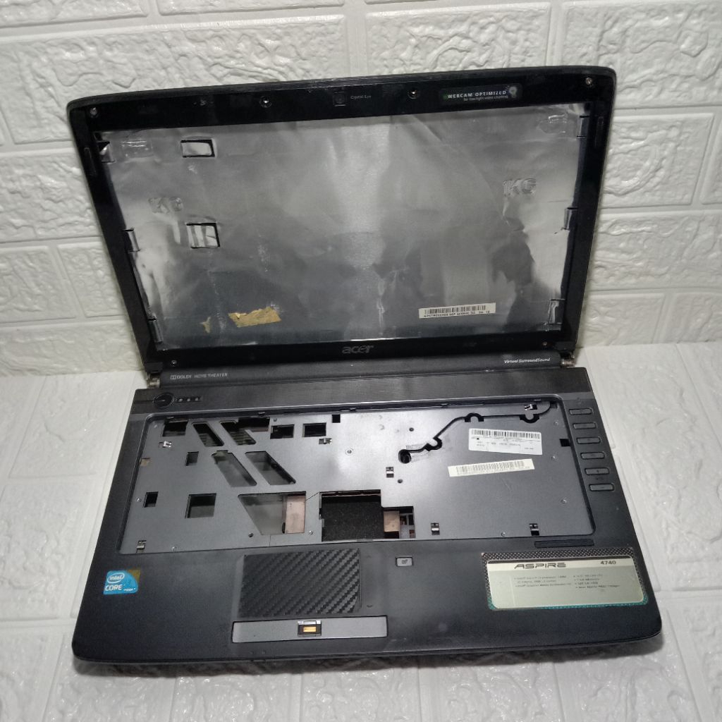 Kesing Case Casing Original Laptop Acer Aspire 4740 4740G
