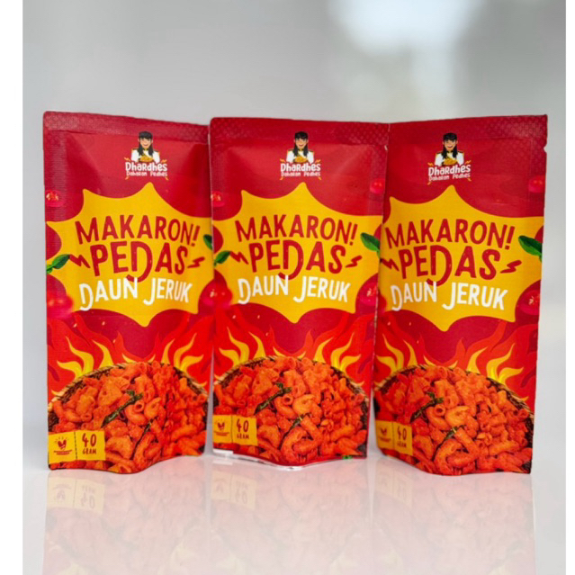 

Makaroni Pedas Daun Jeruk - Makaroni pedas dhardhes 40gr
