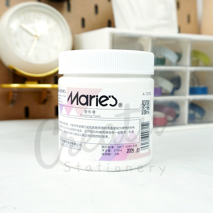 

Maries Modeling Paste A-7275D 275ML Efek Tekstur 3D