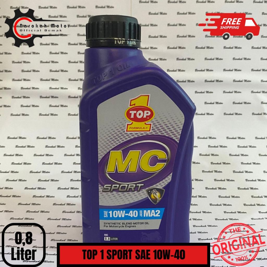 OLI TOP 1 MC SPORT 10W-40 BEBEK RACING 800 ML