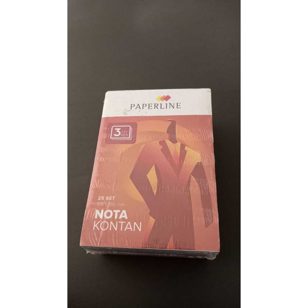 

Nota kontan PAPERLINE sedang ukuran 11x16 cm. 1PACK isi 10 PCS.