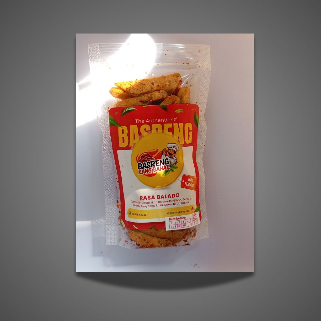 

Basreng Ikan Laut Rasa Balado