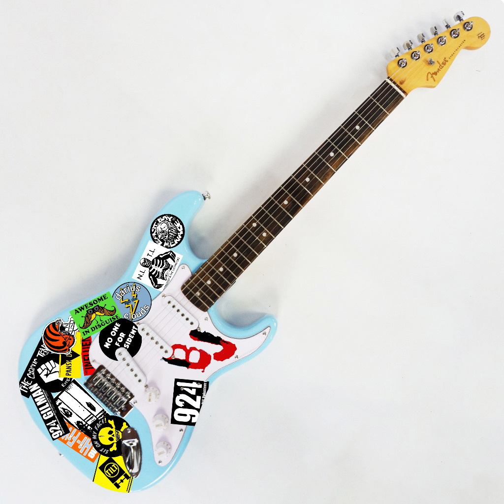 

ZAC - Stiker Guitar Billy Joe Amstrong Stiker Pack BillyJoe Amstrong Green Day