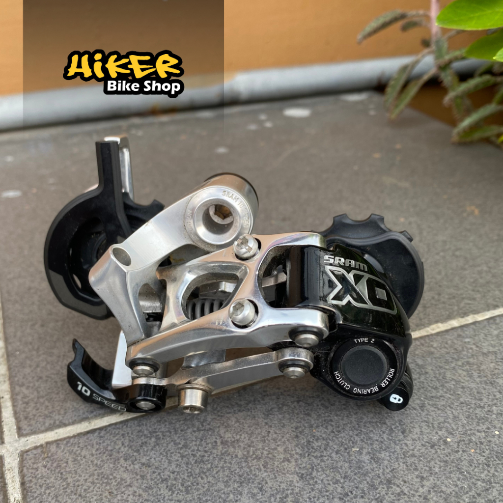 RD Rear Derailleur SRAM XO Type 2 Medium Cage 10 Speed Silver