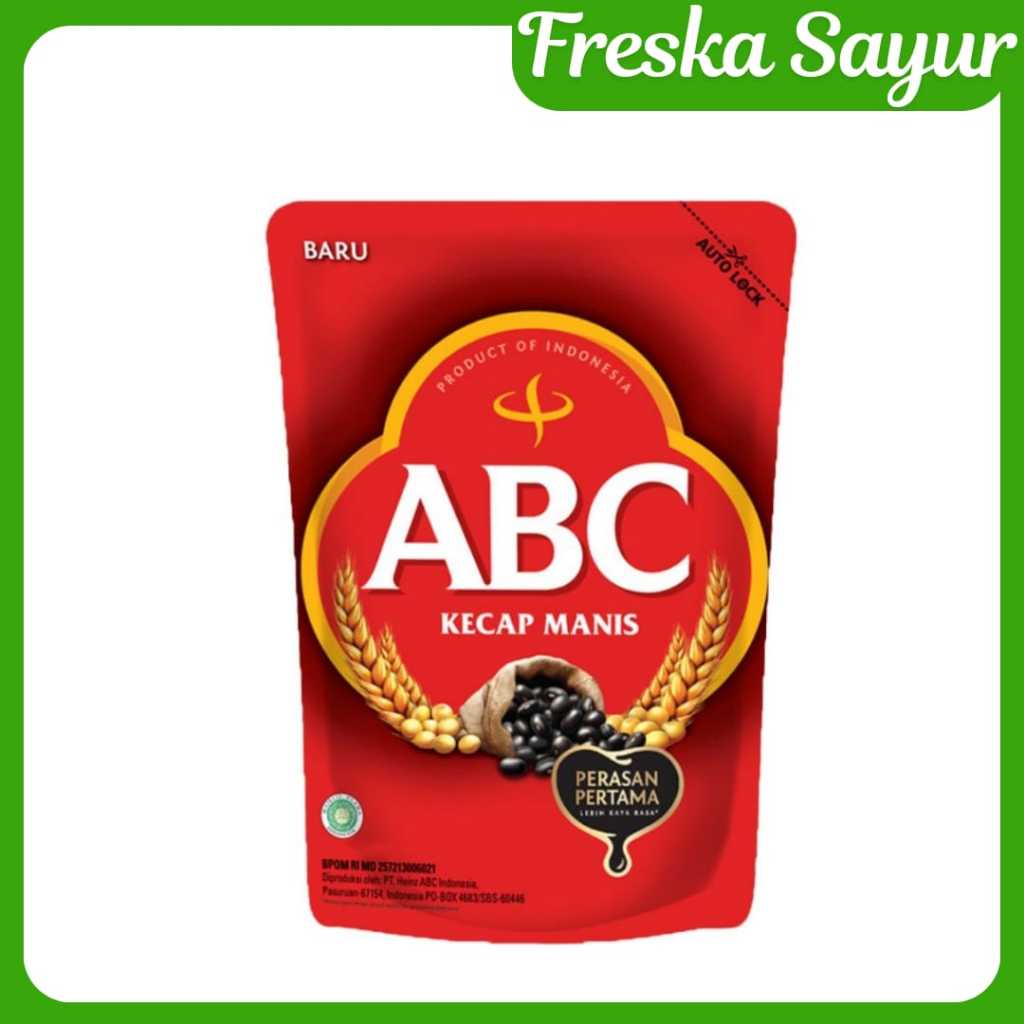 

Kecap Manis ABC Kemasan Praktis 250 gr Rasa Manis Gurih