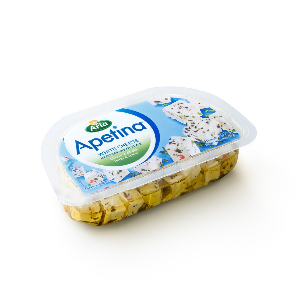 

[oddsolshop] pekanbaru/Arla Apetina White Cheese 100GR Keju Putih Mix Herbs & Spices