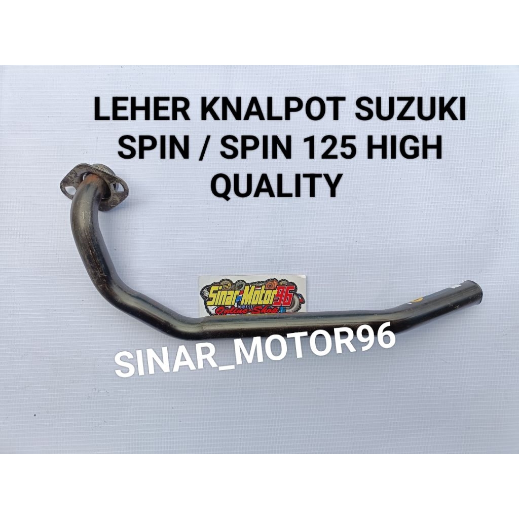 LEHER KNALPOT PIPA SAMBUNGAN KNALPOT SUZUKI SPIN / SPIN 125 HIGH QUALITY