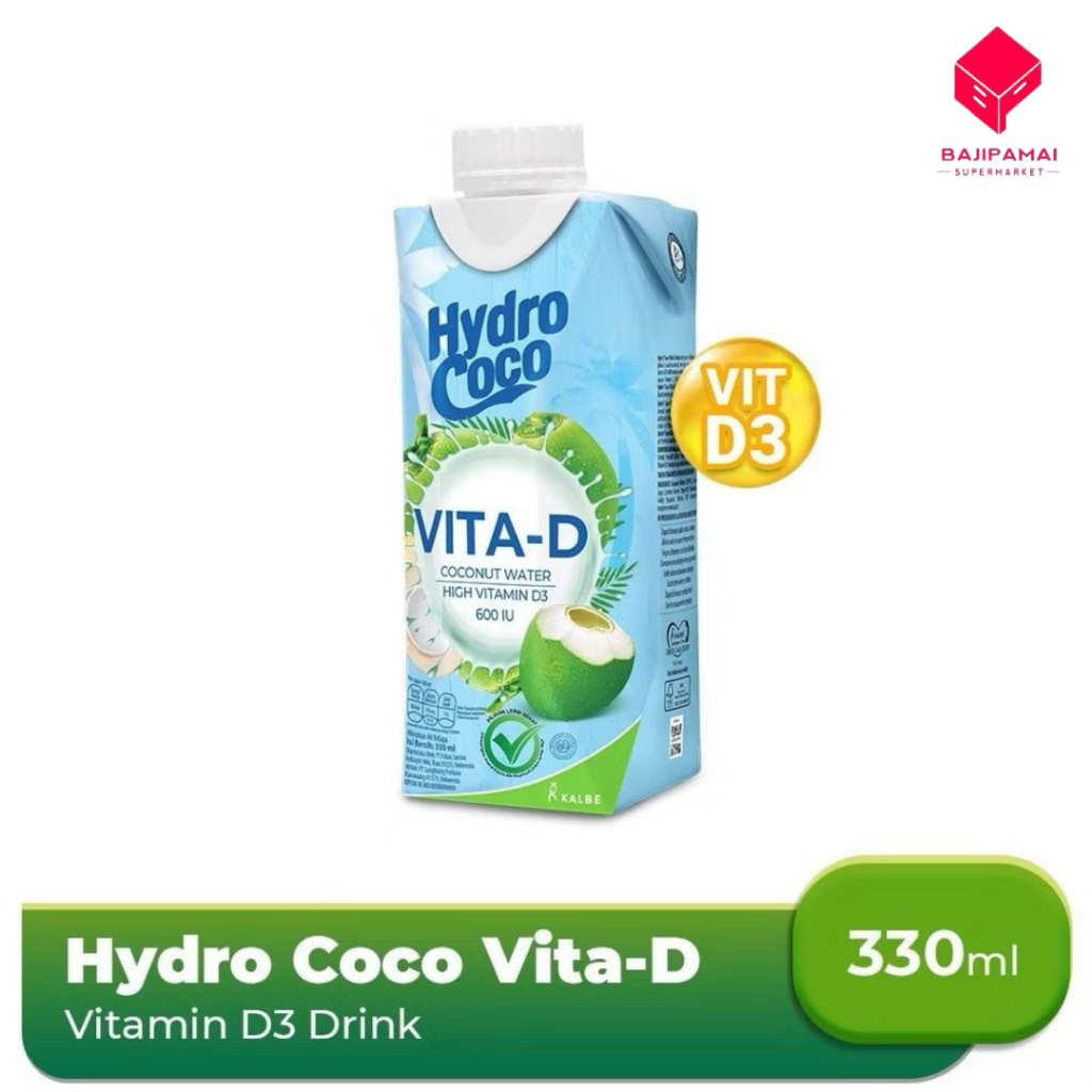 

Hydro Coco Vita-D 330 ml - Hydrococo Coconut Water