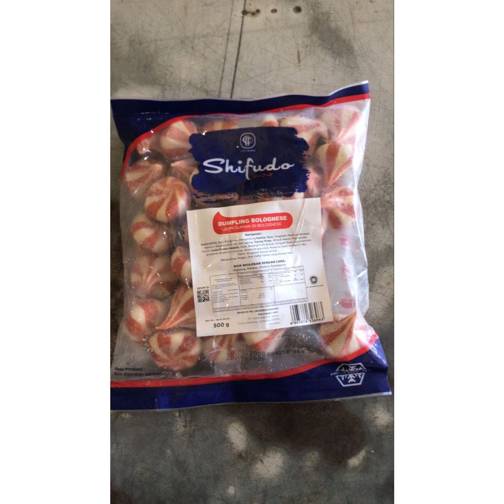 

SHIFUDO BOLOGNESE DUMPLING 500GR
