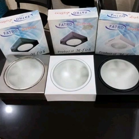 Down Light OBO 906 lampu Outbow tempel Black,White,SN